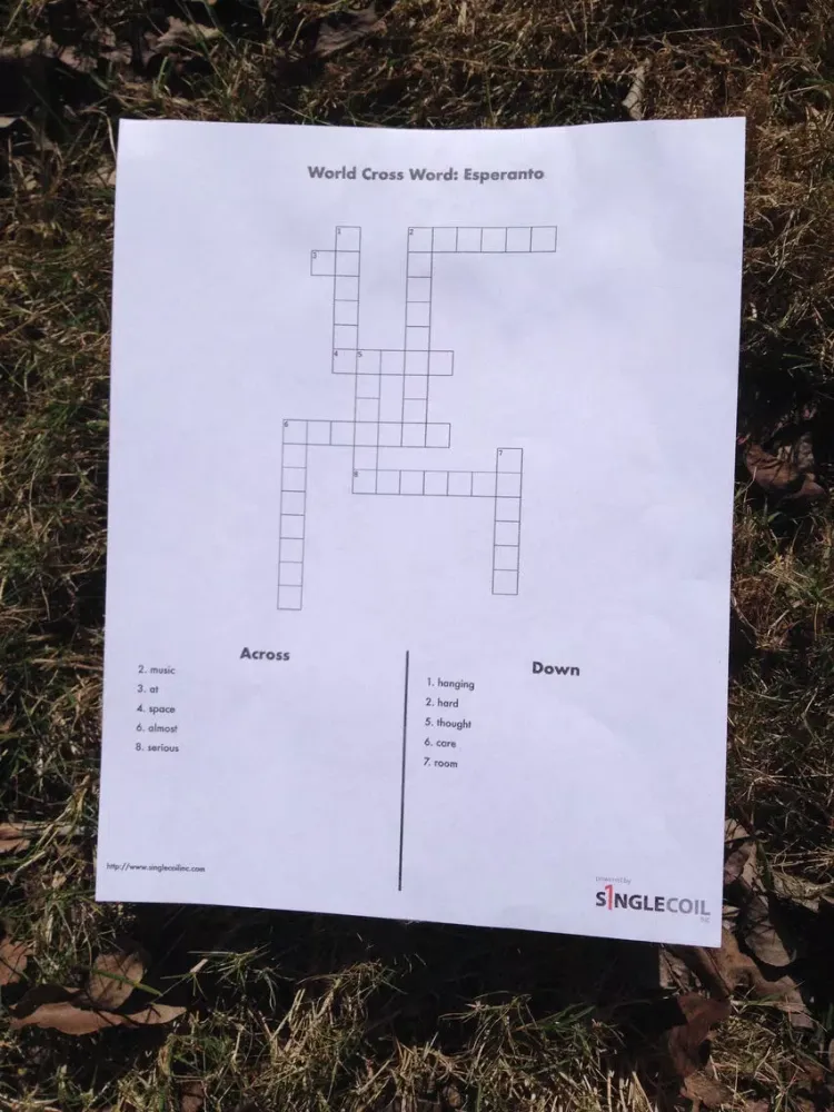 World Cross Word Esperanto iPad  Screenshots