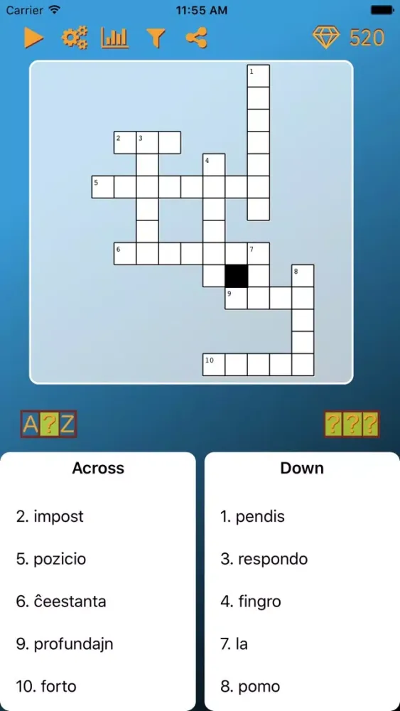 World Cross Word Esperanto Screenshots