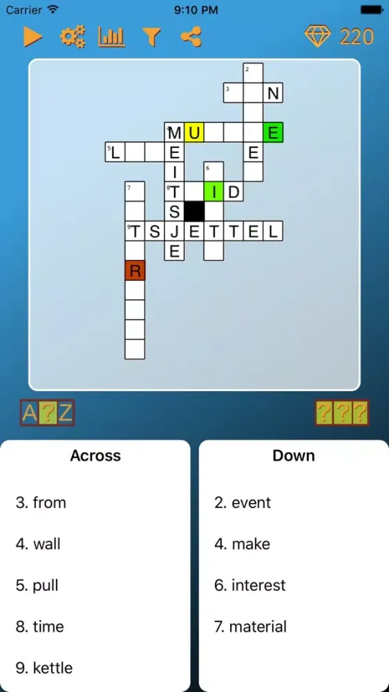 World Cross Word Frisian سکرین شاٹس