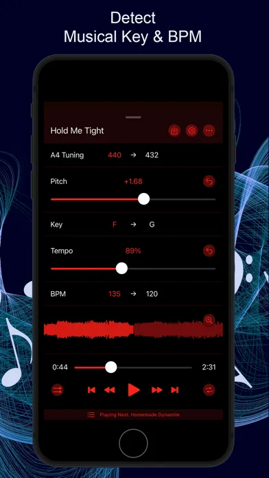 Music Speed Changer ▶▶▶ سکرین شاٹس