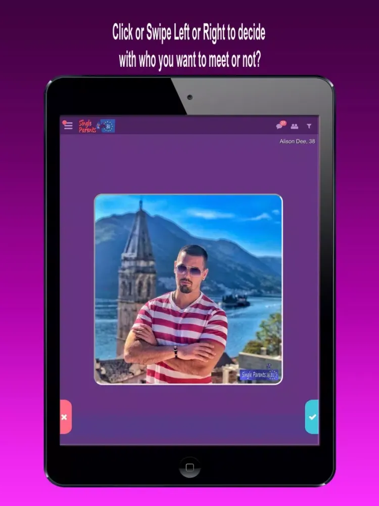 Captures d'écran de Single Parents In EU iPad 