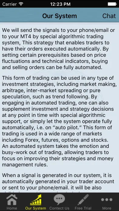 Forex Signals Forex strategy Screenshots