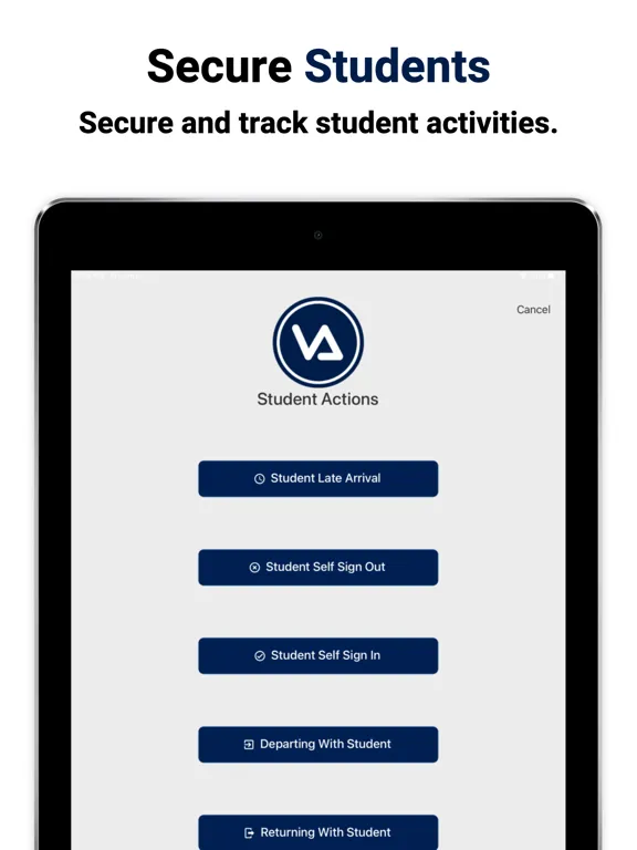Visitor Aware Check-In Kiosk iPad 应用截图