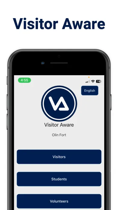 Visitor Aware Check-In Kiosk应用截图