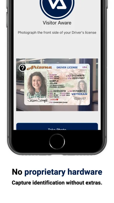 Visitor Aware Check-In Kiosk应用截图