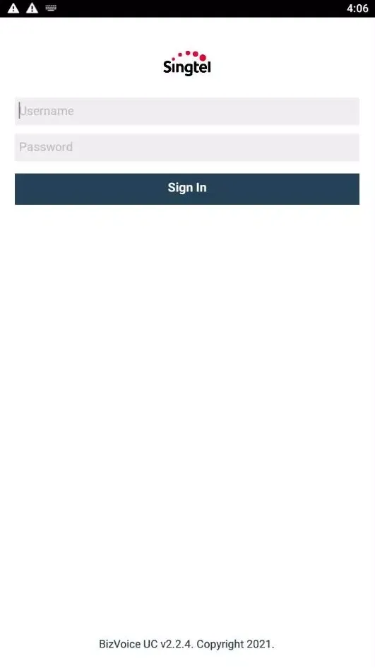 Zrzuty ekranu Bizvoice UC 2.0
