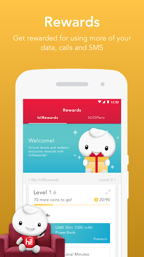 Singtel Prepaid hi!App Screenshots5