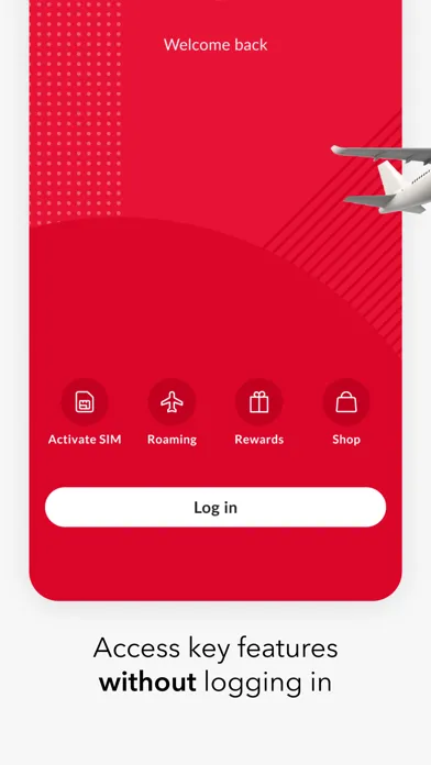 Ảnh chụp màn hình của My Singtel app