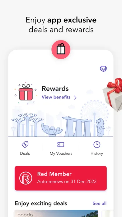 Ảnh chụp màn hình của My Singtel app