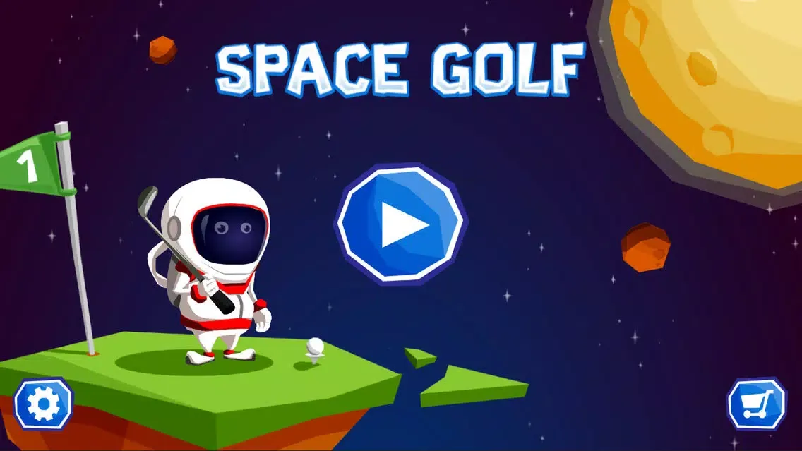 Tangkapan skrin Space Golf Galaxy