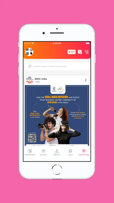 Screenshot di MESC Digital