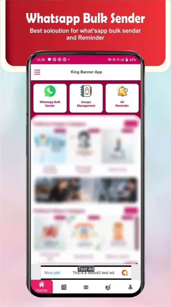 King Banner App Screenshots