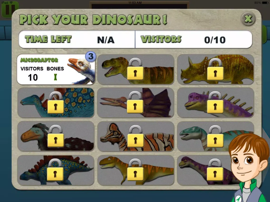 Скриншоты Dino Dan: Bone Caster iPad 