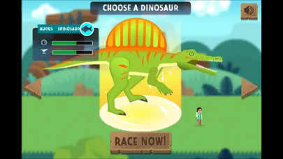 ภาพหน้าจอของ Dino Dana : Dino Express