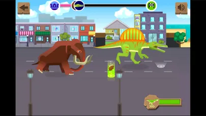 ภาพหน้าจอของ Dino Dana : Dino Express