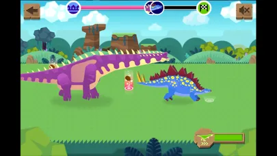 ภาพหน้าจอของ Dino Dana : Dino Express