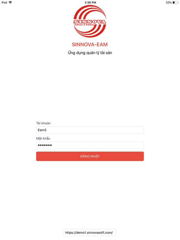 Captures d'écran de Quản lý tài sản | SINNOVA-EAM iPad 