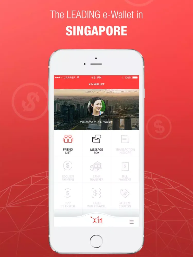 Screenshot di XIN Wallet iPad 