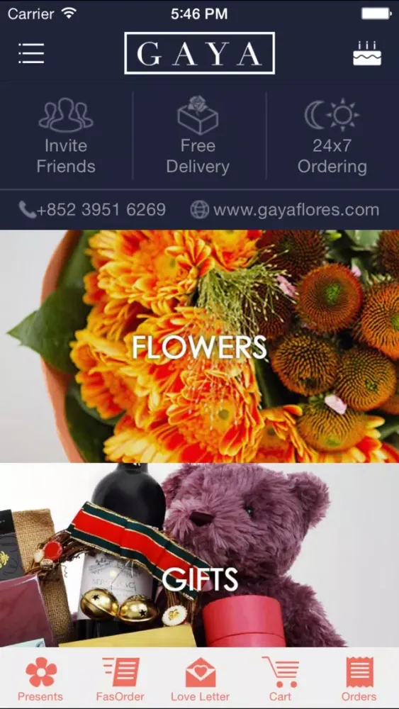 Tangkapan layar GAYA Flores