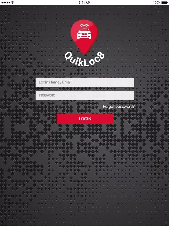 QuikLoc8 iPad  スクリーンショット