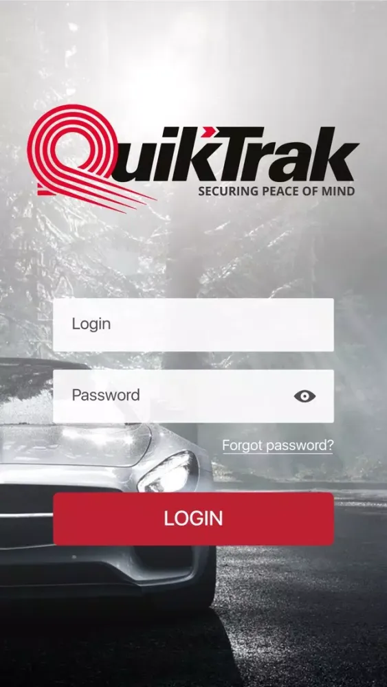 Capturas de tela do QuikTrak