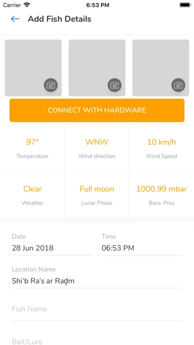 Скриншоты Fishlogger Digital Scale