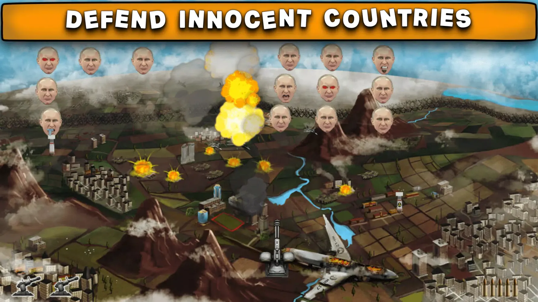 Zrzuty ekranu LOONEY INVADERS