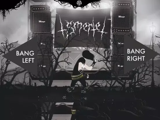 Black Metal Man iPad  سکرین شاٹس