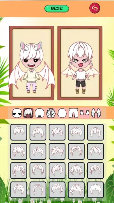 Ảnh chụp màn hình của Anime Avatar Dress Up