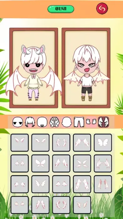 Ảnh chụp màn hình của Anime Avatar Dress Up