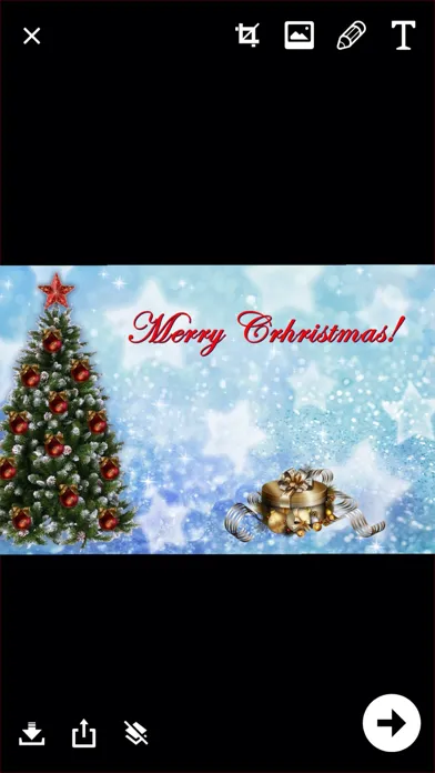 Merry Xmas Card 스크린샷