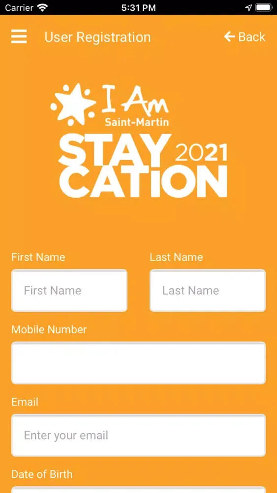 Zrzuty ekranu Staycation-StMartin