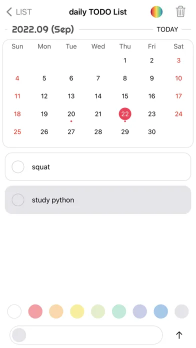 Скриншоты Color TodoNote - To do List