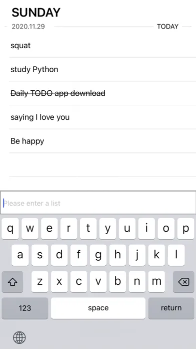 Скриншоты Daily TODO List - Daily Note