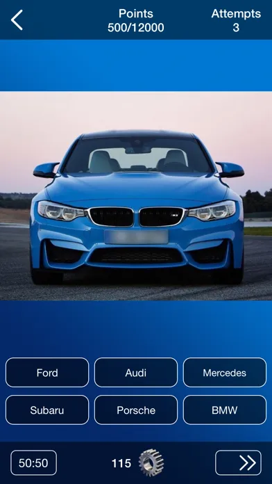 Car Brand Quiz Ekran Görüntüleri