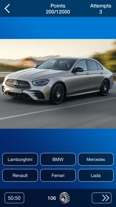 Car Brand Quiz Ekran Görüntüleri