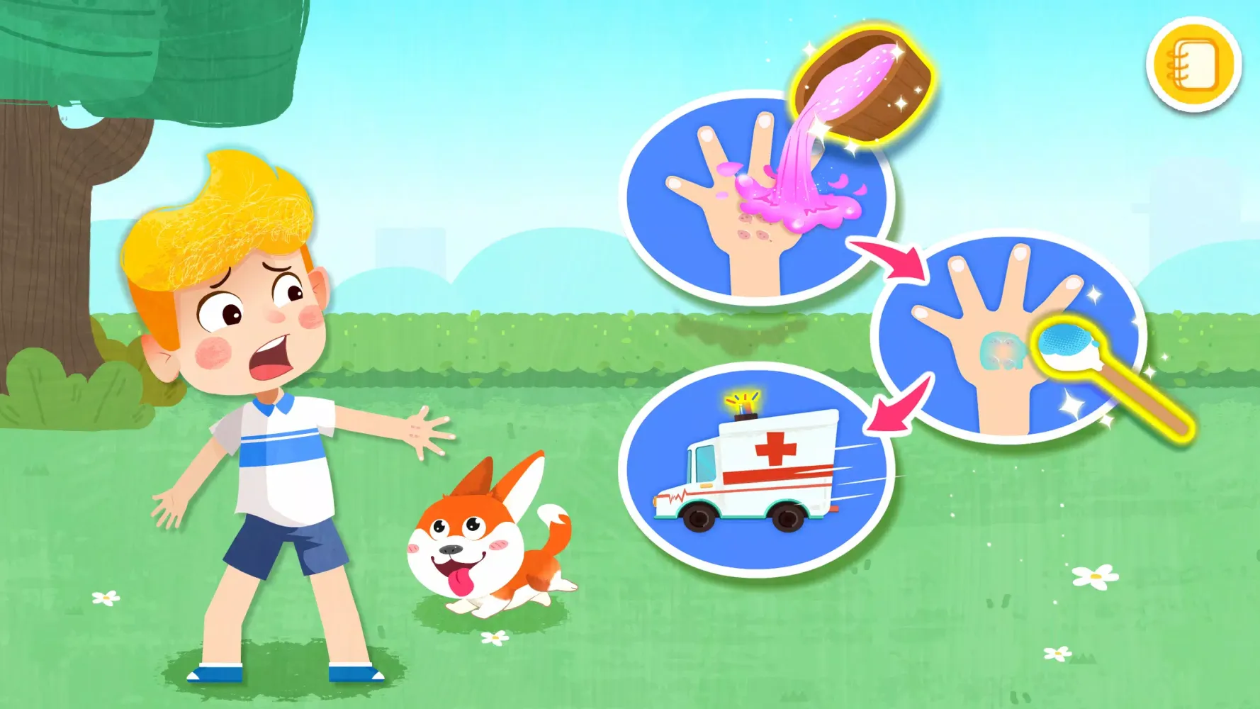 Baby Panda's Emergency Tips Screenshots