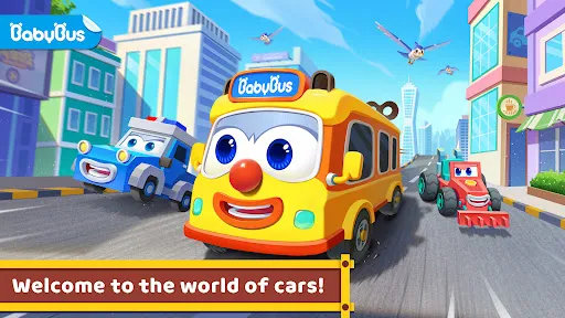 Baby Panda's Car World应用截图