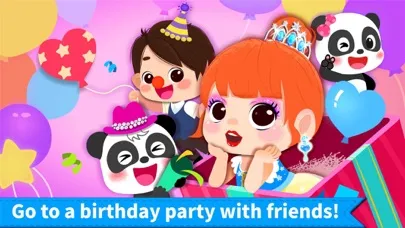 Captures d'écran de Baby Panda's Birthday Party
