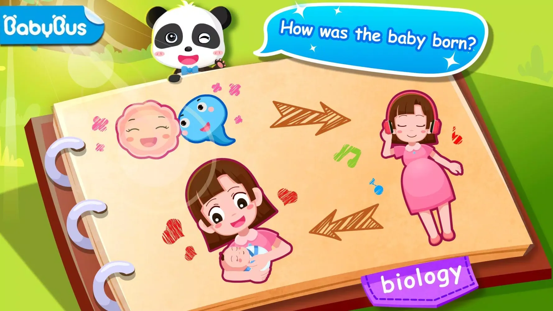 Tangkapan layar Where Do Babies Come From? - Newborn Baby Care