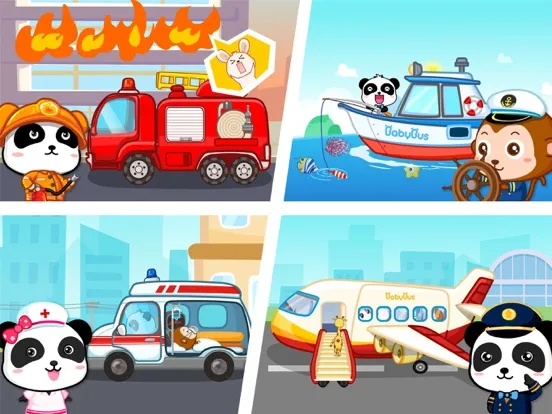 Capturas de pantalla de Learns Transportation iPad 