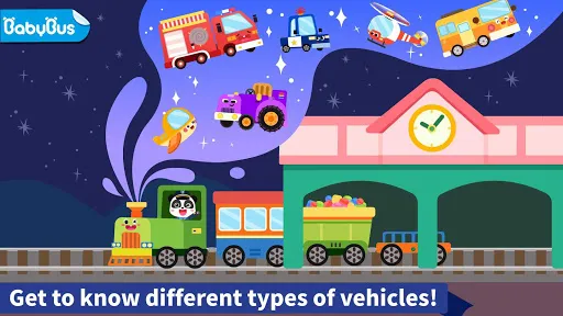 Baby Panda's Book of Vehicles Screenshots