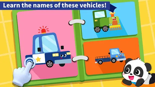 Baby Panda's Book of Vehicles Screenshots