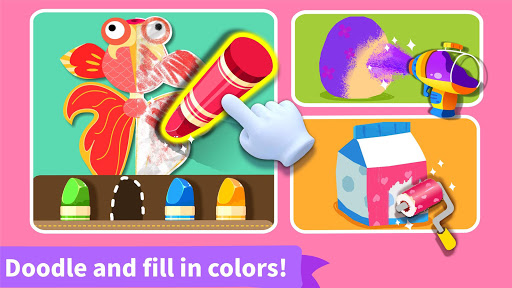 Baby Panda's Art Classroom Screenshots