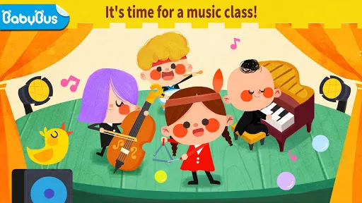 Tangkapan layar Baby Panda's Music Concert