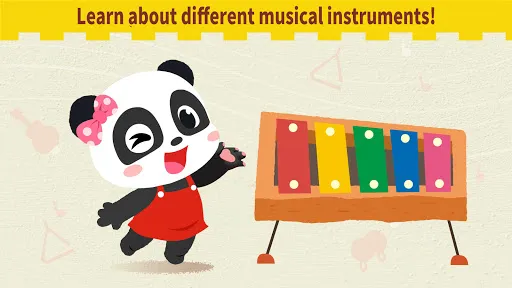 Tangkapan layar Baby Panda's Music Concert