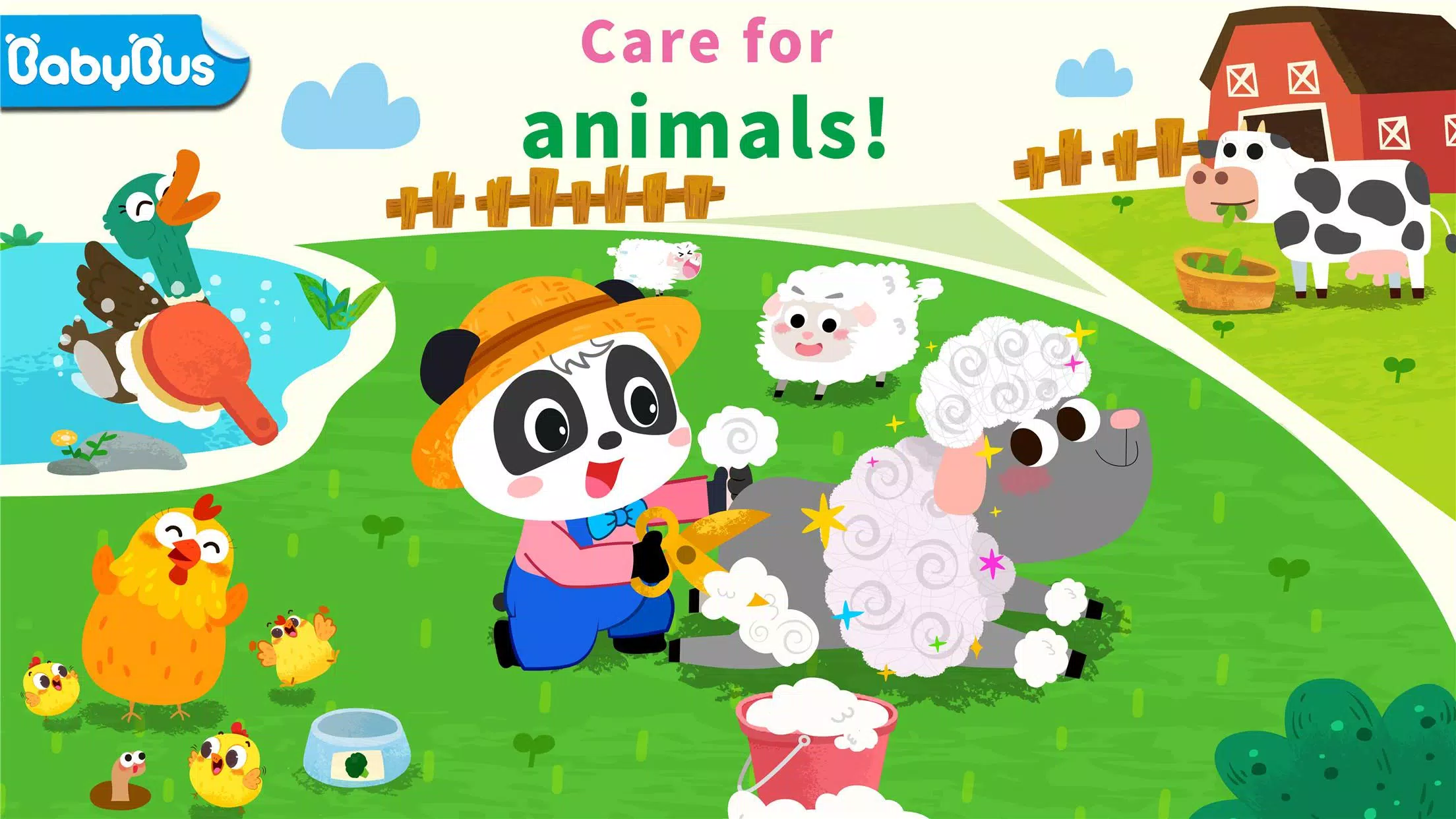 Baby Panda's Animal Farm Screenshots