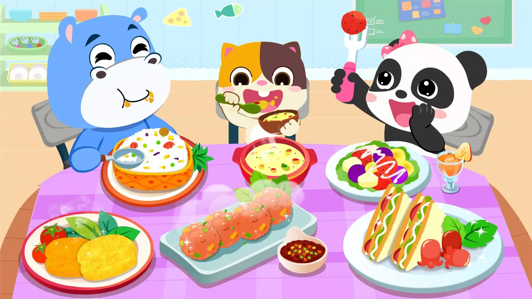 Скриншоты Baby Panda: Cooking Party