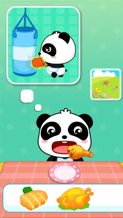 Tangkapan layar Healthy Eater - BabyBus