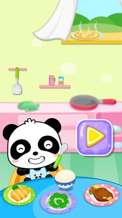Tangkapan layar Healthy Eater - BabyBus